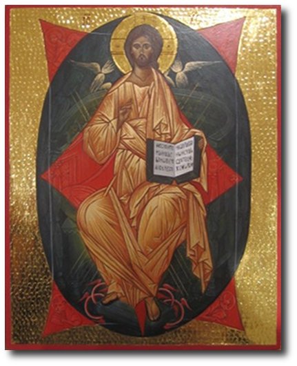 icon Christ Enthroned in Majesty