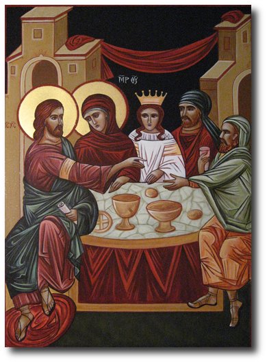 icon Wedding at Cana