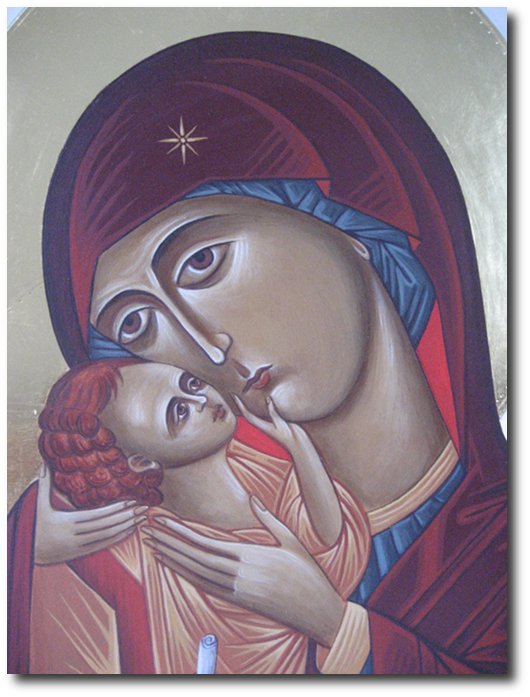 icon Korsunskaya - alternative, detail