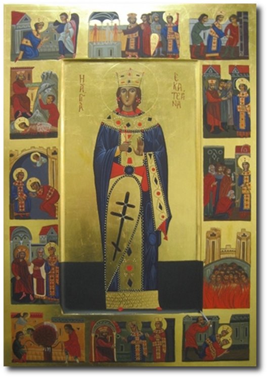 icon St Catherine of Alexandria