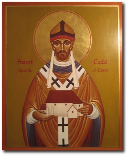 icon St Cedd Apostle of Essex