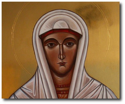 icon St Mavra detail