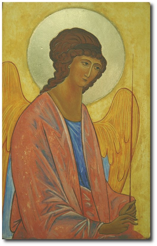 icon Rublev Trinity Detail