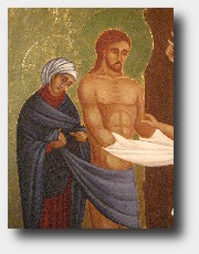 X Christ is stripped