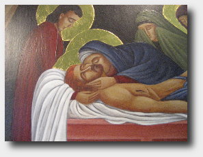 XIV Christ is laid in the tomb