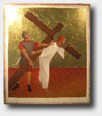II - Christ takes the Cross on his shoulder
