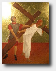 II - Christ takes the Cross on his shoulder