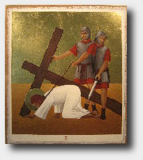 IX Christ falls for the third time
