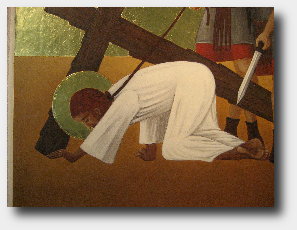 IX Christ falls for the third time