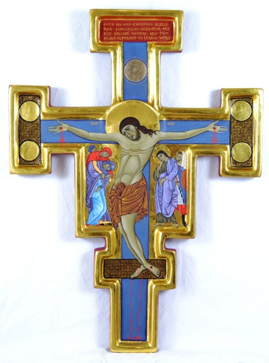 master of st francis crucifix