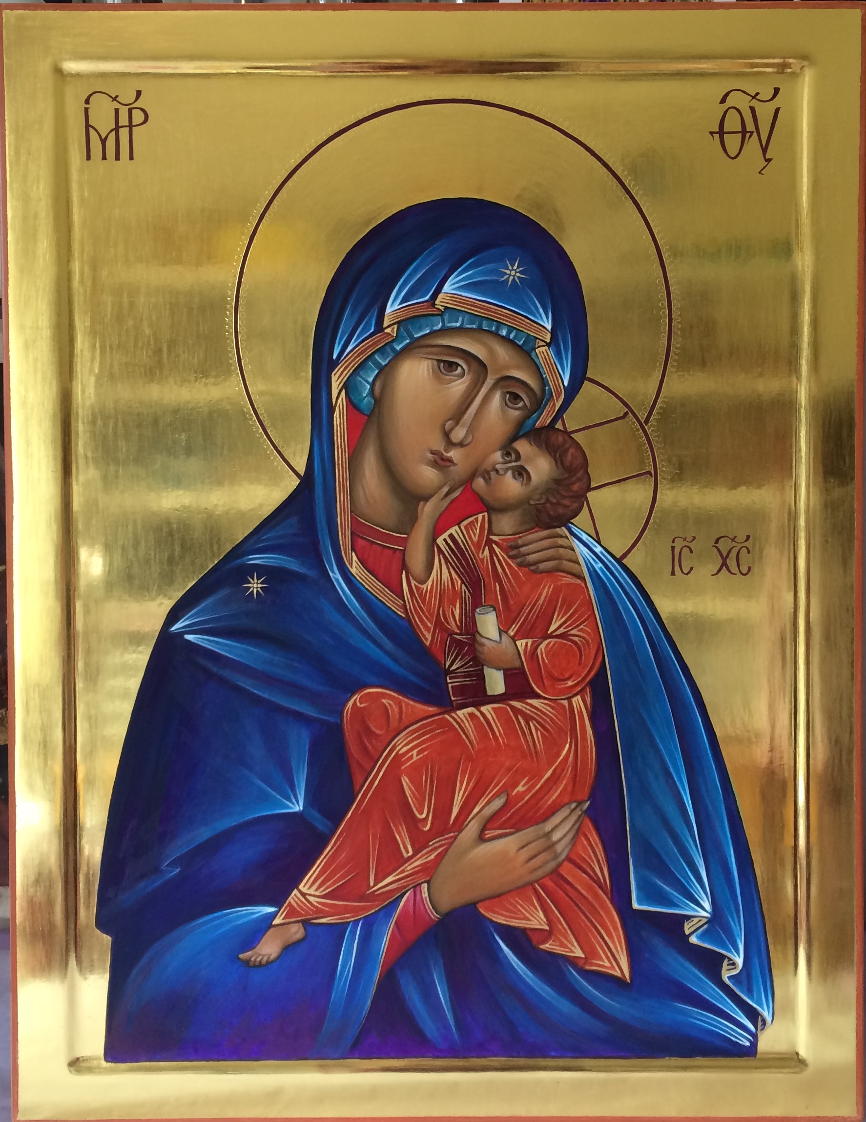 orthodox icons god mother interpretations saints eleousa